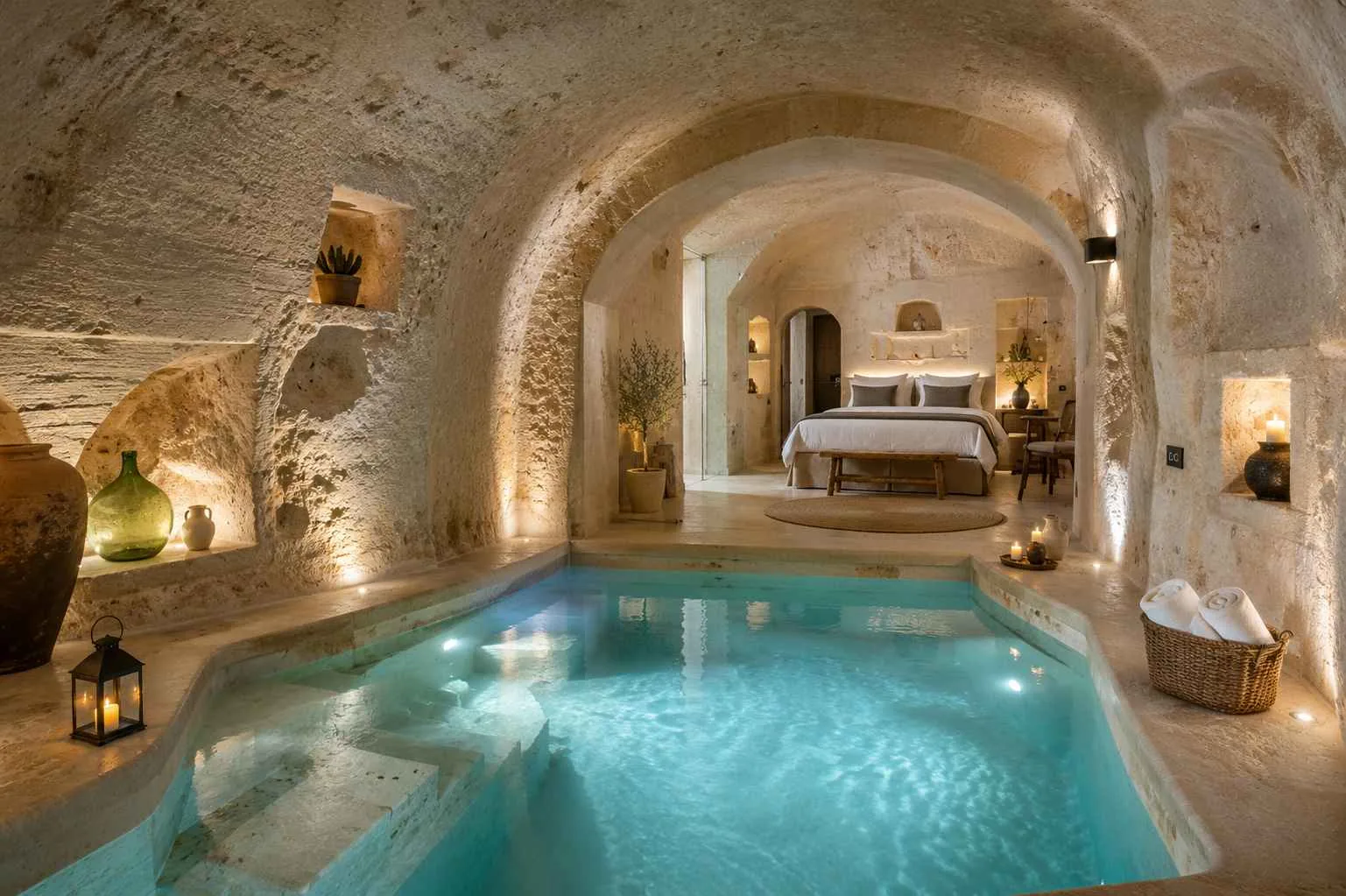 Sassi Secret Rooms & Pool 3