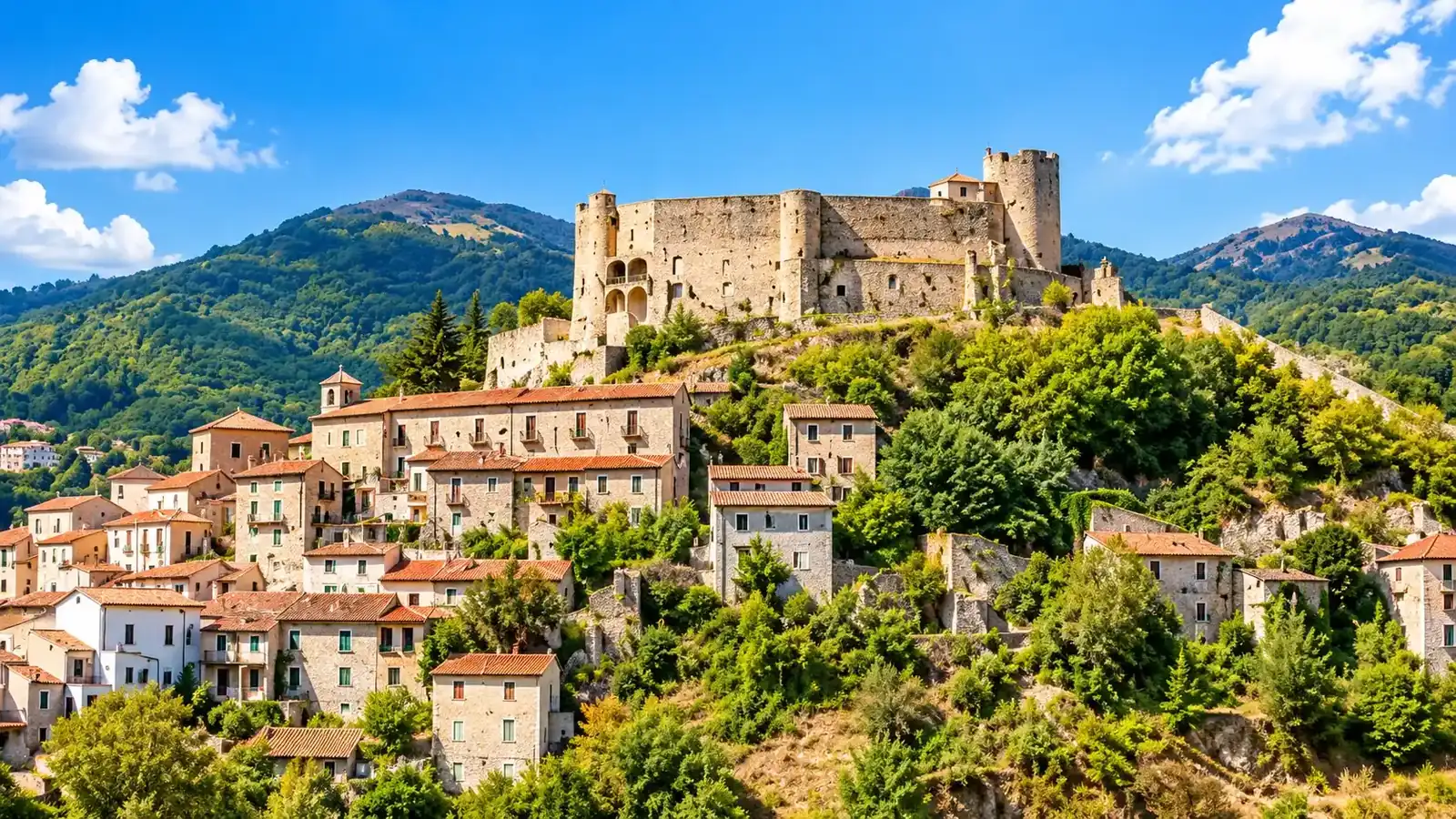 Castello di Baragiano e area panoramica