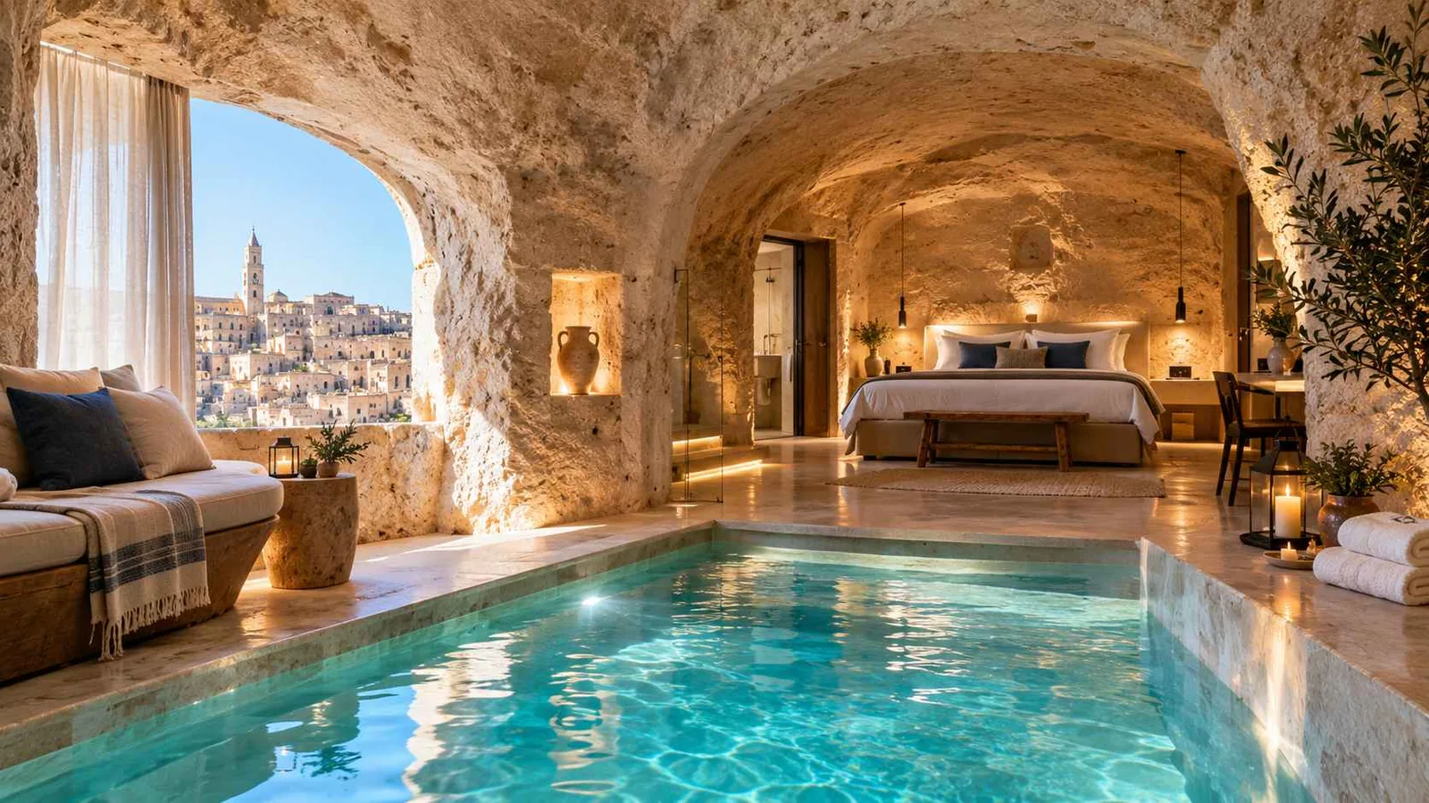 Sassi Secret Rooms & Pool